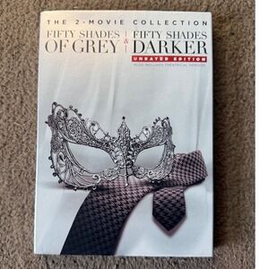 Fifty Shades 2Movie Collection DVD Fifty Shades of Grey & Darker Unrated Edition